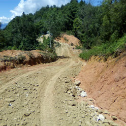 Conservación de camino San Pedro Chayuco